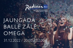 JAUNGADA BALLE ZĀLĒ OMEGA Radisson Blu Latvija Conference & Spa Hotel